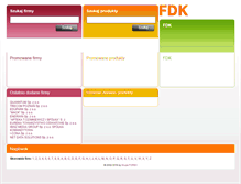 Tablet Screenshot of fdk.gforex.pl